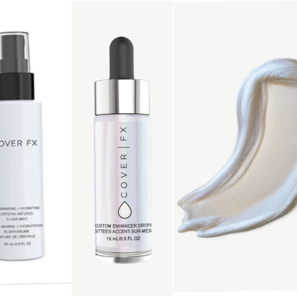 Cover FX Elixir Aquamarine Mist & Custom Drop Duo
